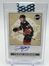 2024-25 Upper Deck Clear Cut Vintage Autos Frank Vatrano #VA-FV card