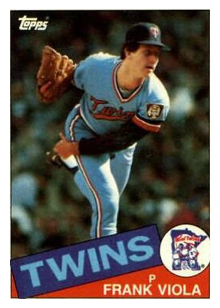 1985 Topps Frank Viola #266 card