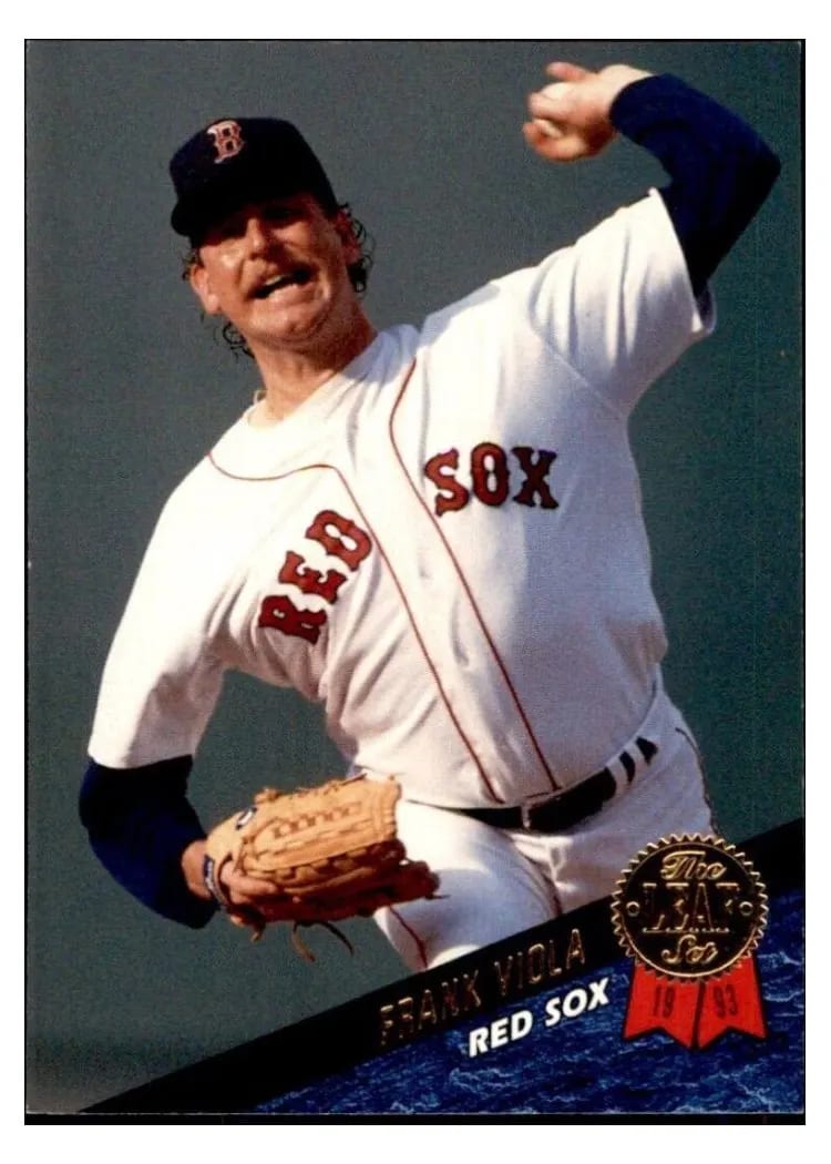 1993 Leaf Frank Viola #21 card