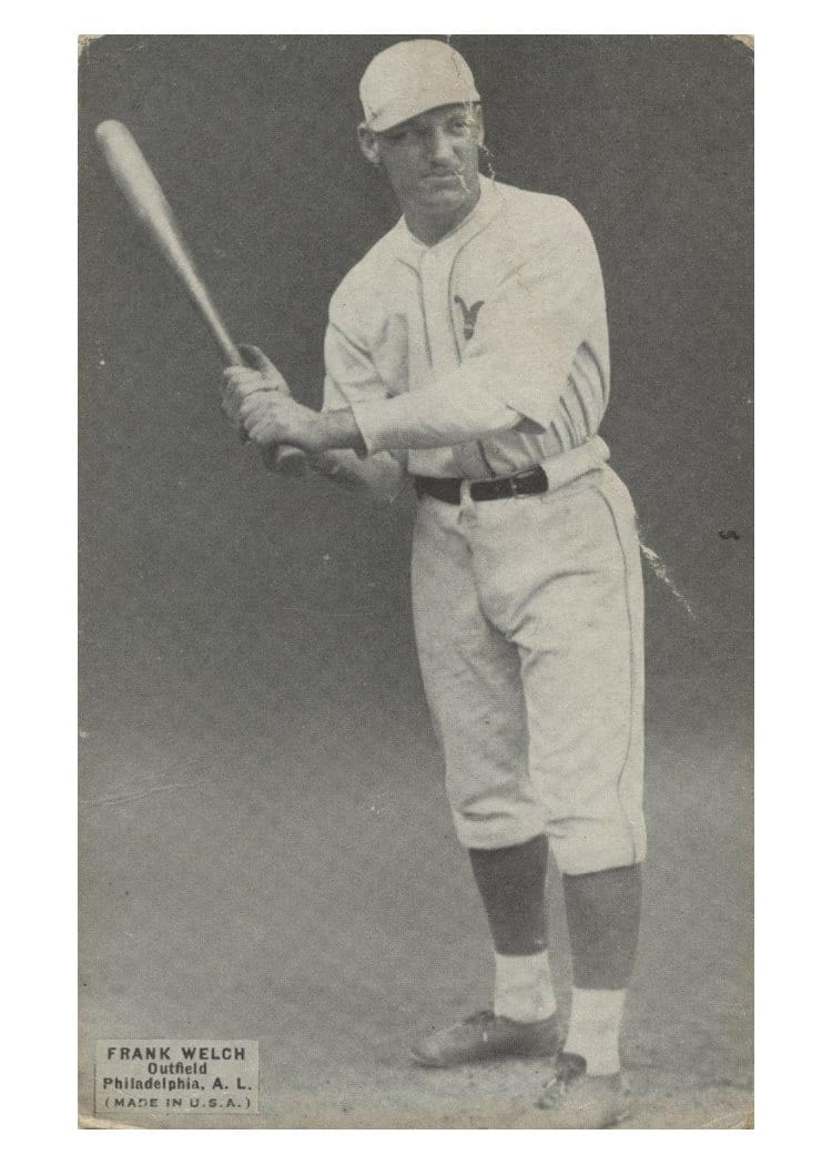1925 Exhibits Frank Welch card