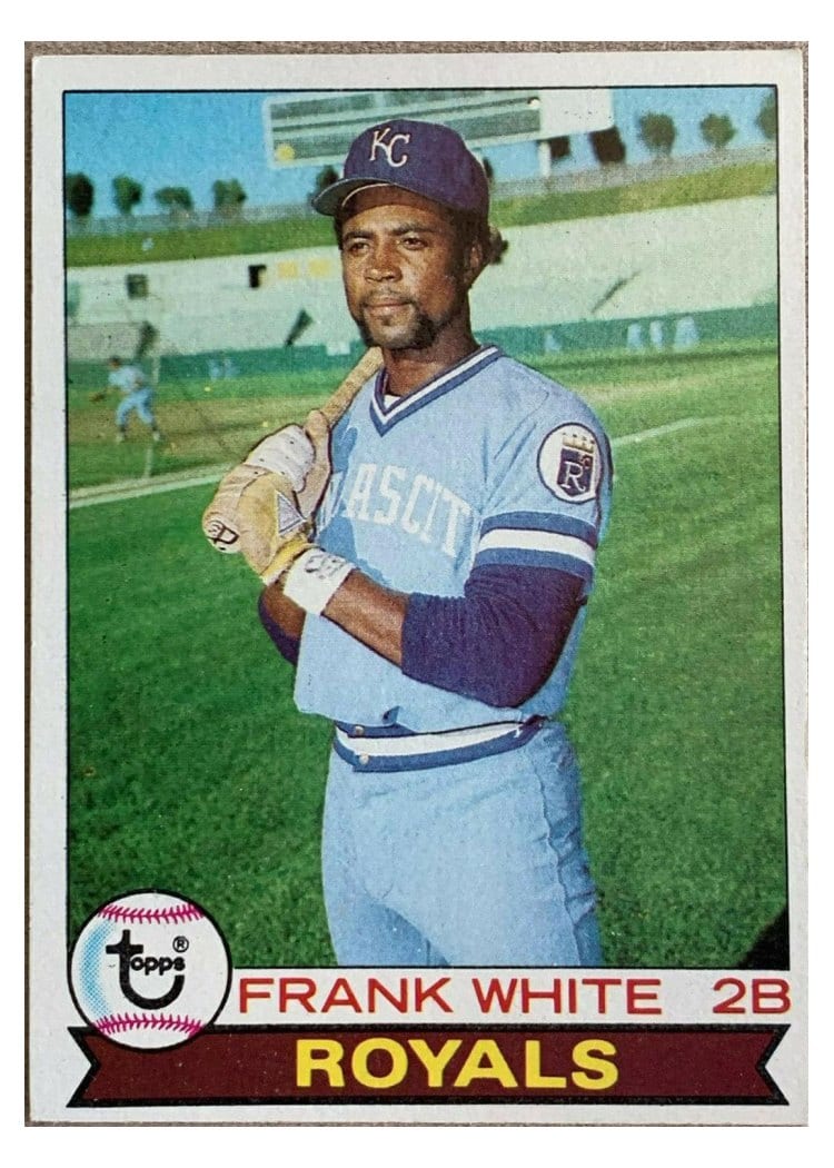 1979 Topps Frank White #439 card