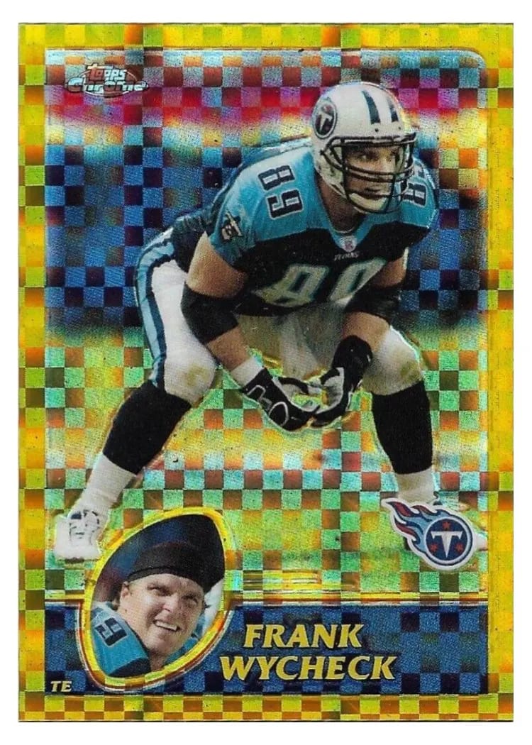 2003 Topps Chrome Frank Wycheck #12 card