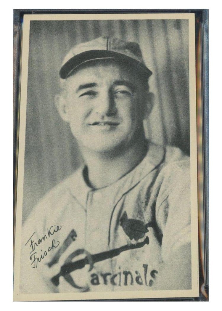 1936 National Chicle Fine Pens Frankie Frisch card