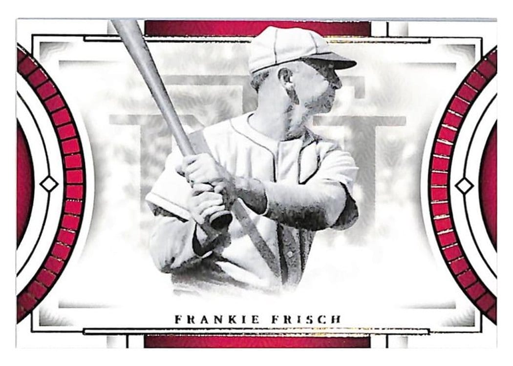 2024 Panini National Treasures Legendary Materials Booklet Frankie Frisch #1 card