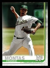 2019 Topps Update Frankie Montas #US215 card