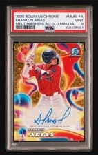 2025 Bowman Chrome Melt Mashers Autographs Franklin Arias #MMA-FA