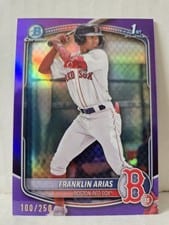 2025 Bowman Chrome Prospects Franklin Arias #BCP-67