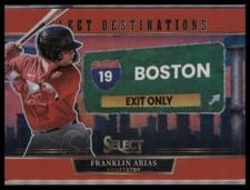 2025 Panini Select Select Destinations Franklin Arias #25 card