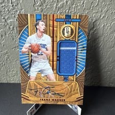 2021-22 Panini Chronicles Gold Standard Rookie Jersey Autographs Franz Wagner #GSJ-FRW card