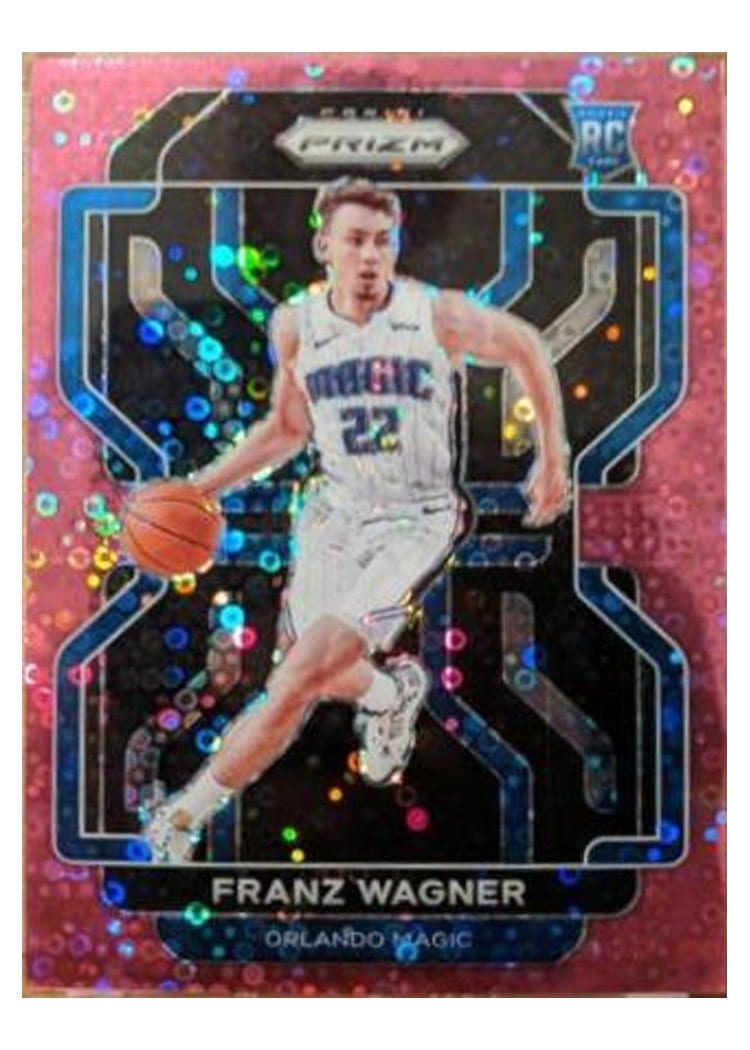 2021-22 Panini Prizm Base Set Franz Wagner Fast Break Pink Prizm #310 card