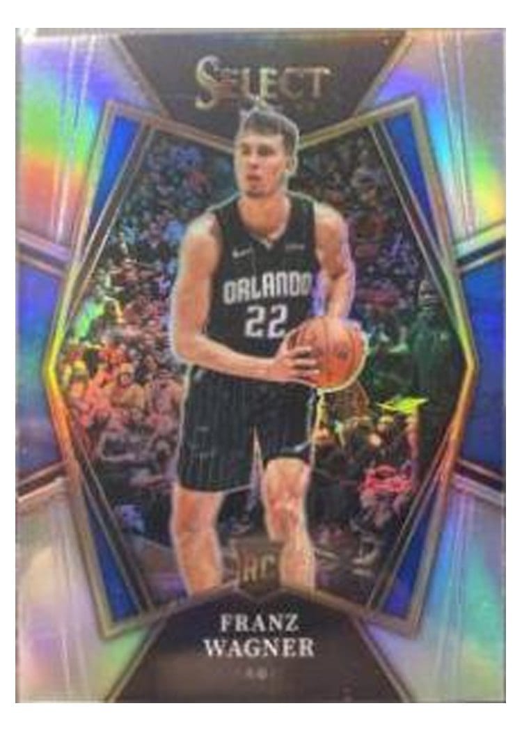 2021-22 Panini Select Base Set Franz Wagner Silver Prizm #120 card