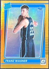 2021 Panini Donruss Optic Franz Wagner #185 card