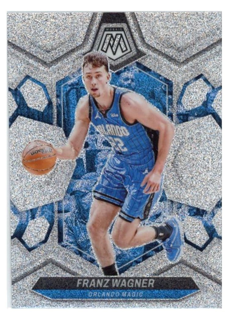2023-24 Panini Mosaic Base Set Franz Wagner Glitter #184 card