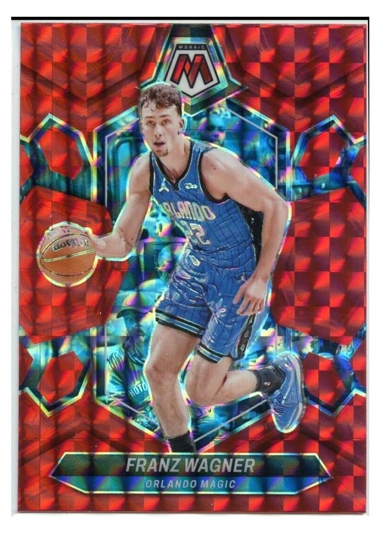 2023-24 Panini Mosaic Base Set Franz Wagner #184 card