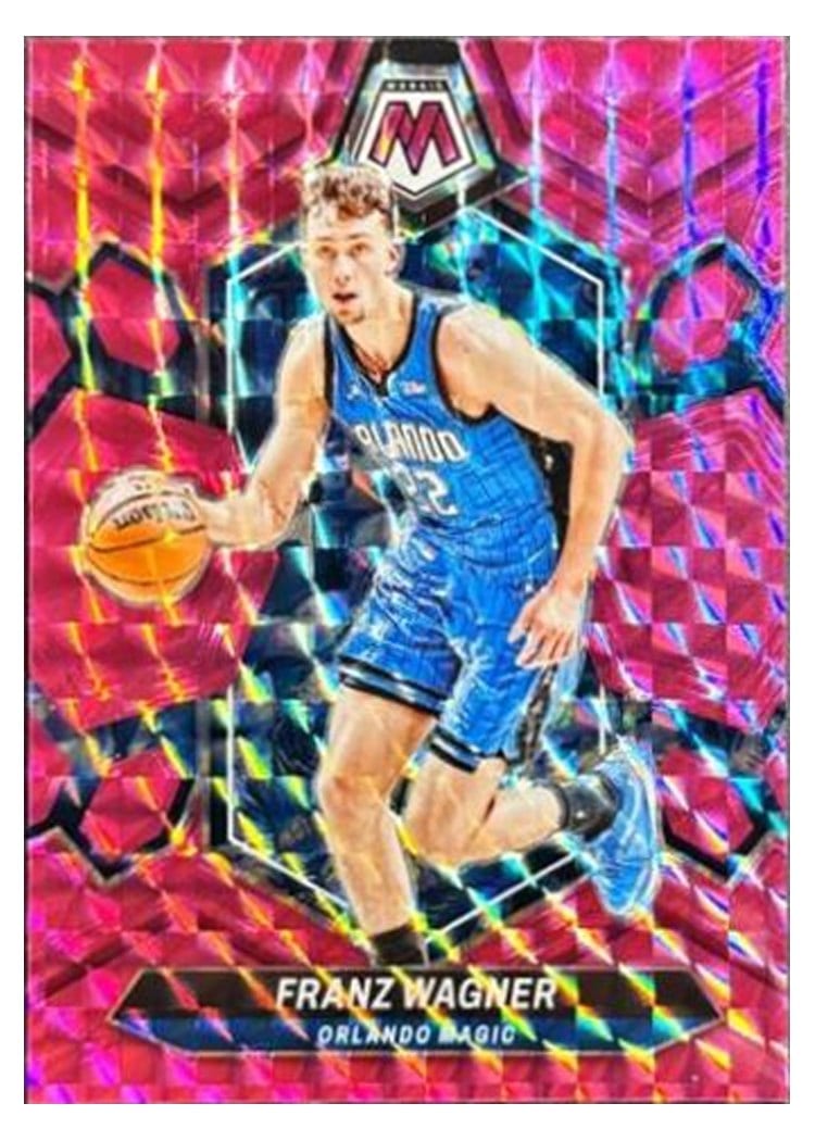 2023-24 Panini Mosaic Base Set Franz Wagner Pink #184 card
