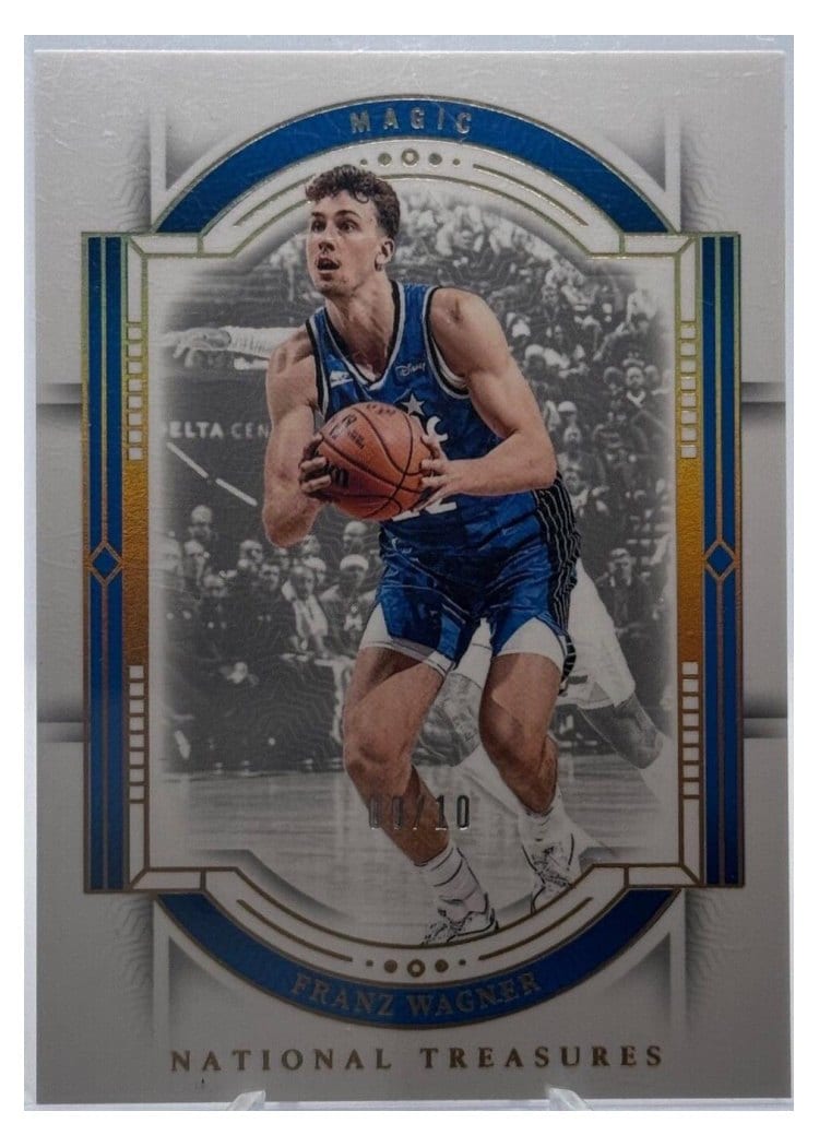 2023-24 Panini National Treasures Base Set Franz Wagner #79 card