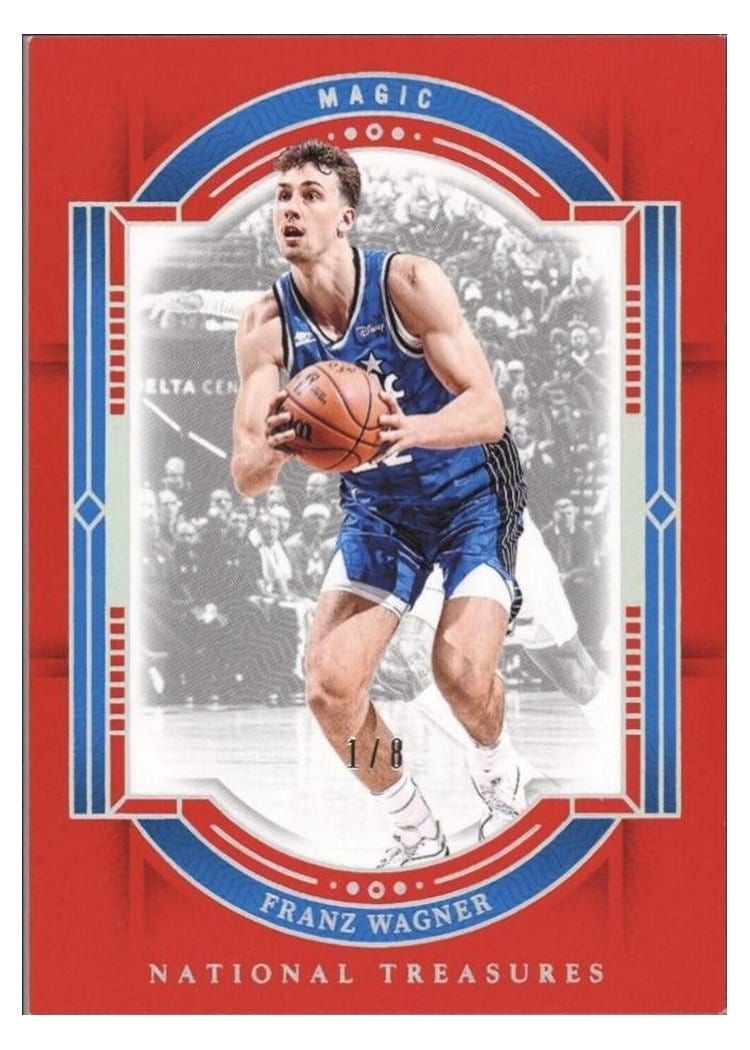2023-24 Panini National Treasures Base Set Franz Wagner #79 card