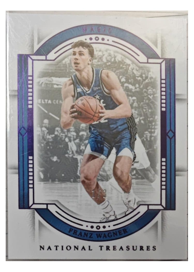 2023-24 Panini National Treasures Base Set Franz Wagner #79 card