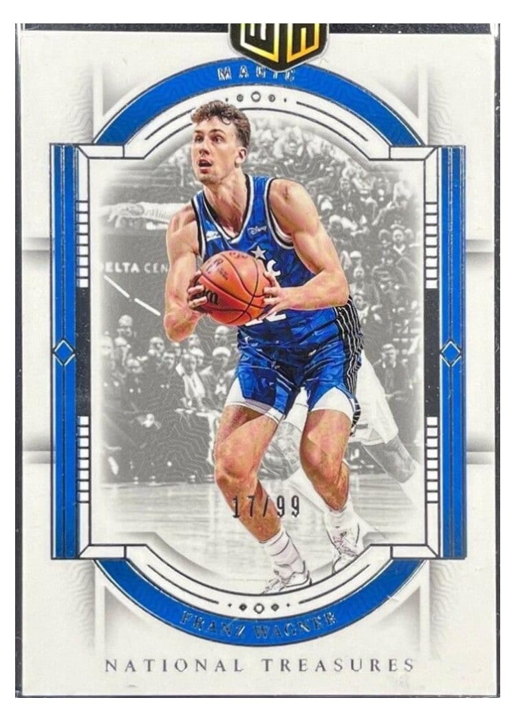 2023-24 Panini National Treasures Base Set Franz Wagner #79 card