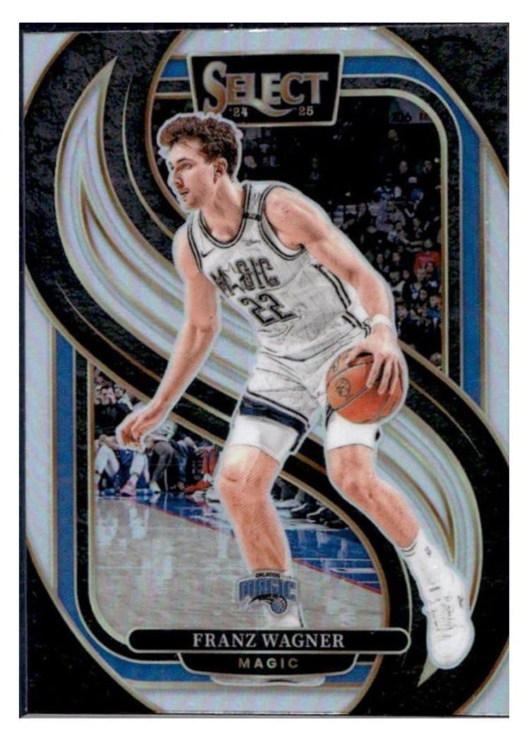 2024-25 Panini Select Base Set Franz Wagner Silver Prizm #157 card