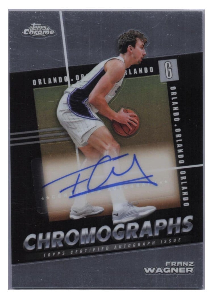 2024-25 Topps Chrome Chromographs Franz Wagner #C-FW card