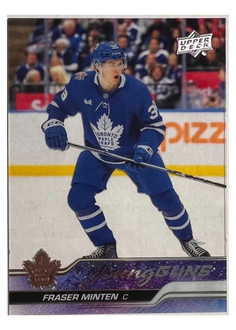 2023 Upper Deck Fraser Minten #482 card