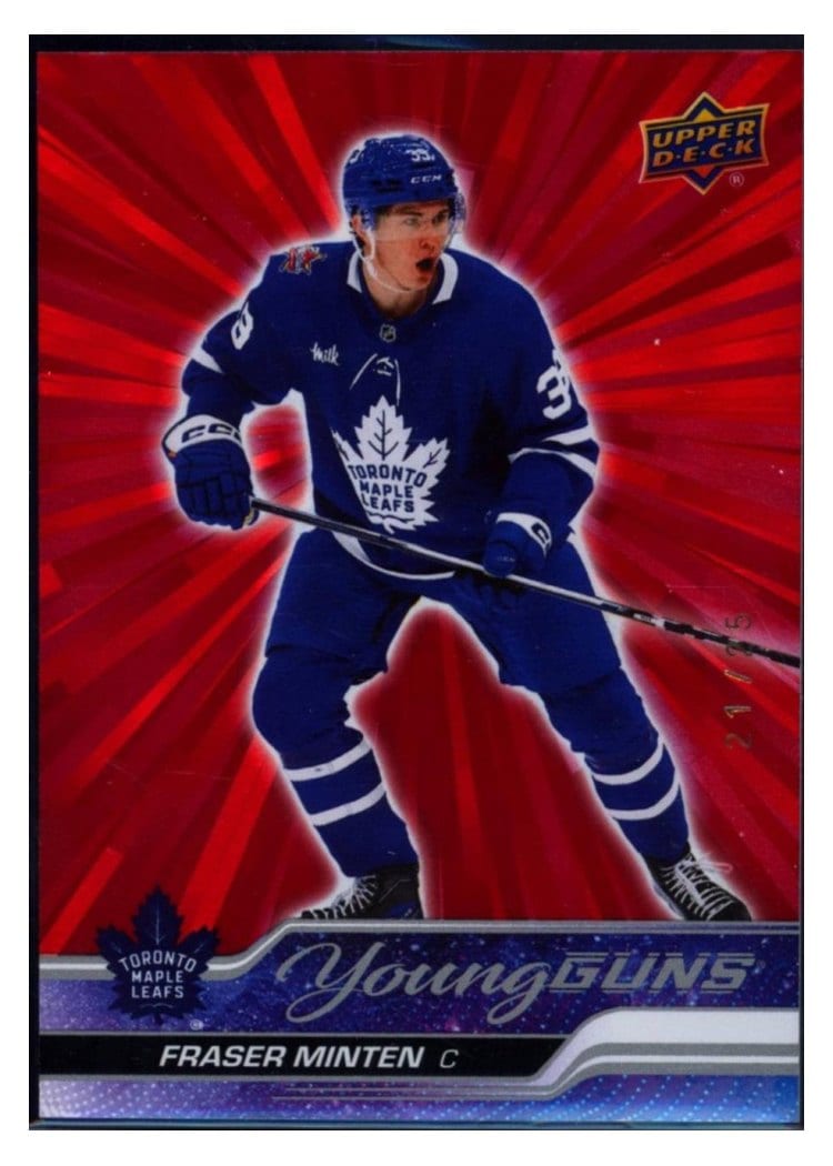 2023 Upper Deck Fraser Minten #482 card