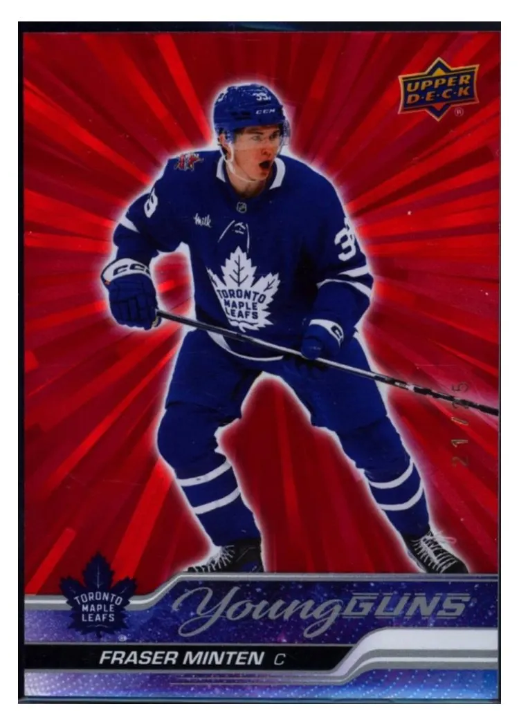 2023 Upper Deck Fraser Minten #482 card