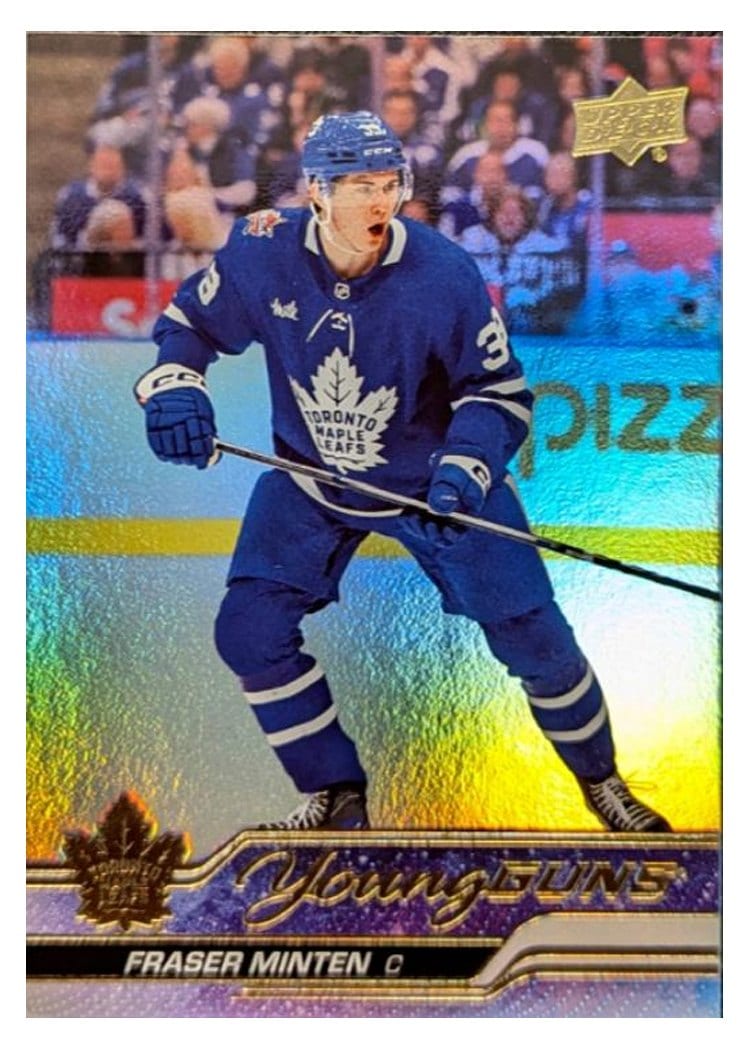 2023 Upper Deck Fraser Minten Silver Foil #482 card