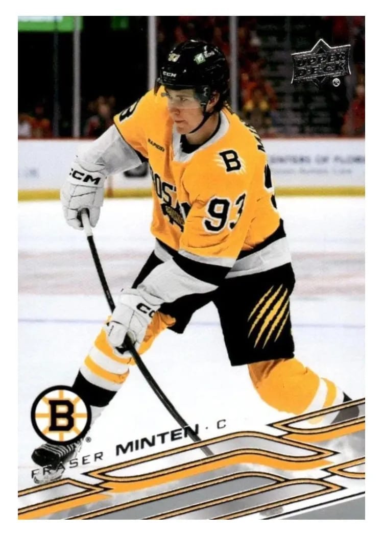 2026 Upper Deck Fraser Minten #10 card