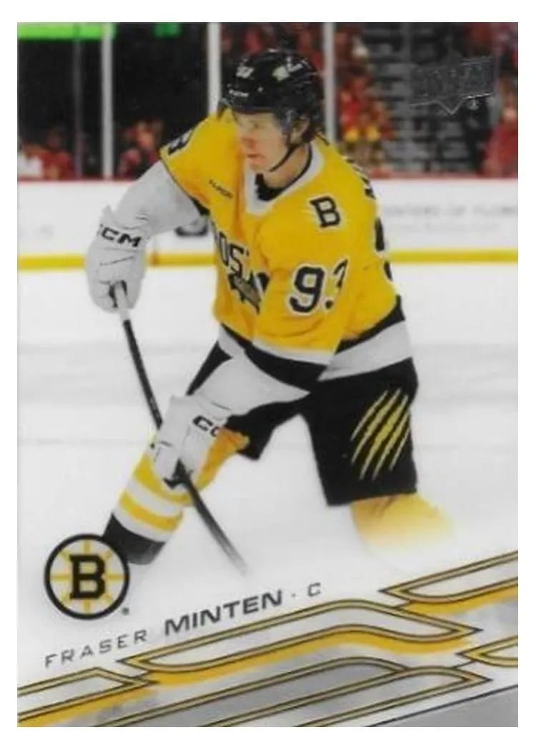 2026 Upper Deck Fraser Minten #10 card