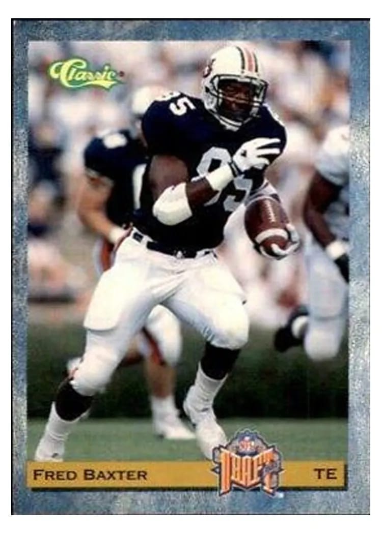 1993 Classic Fred Baxter #35 card