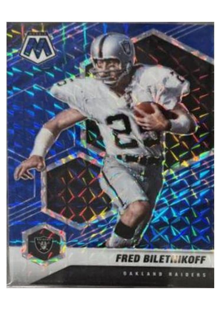 2021 Panini Mosaic Base Set Fred Biletnikoff #105 card