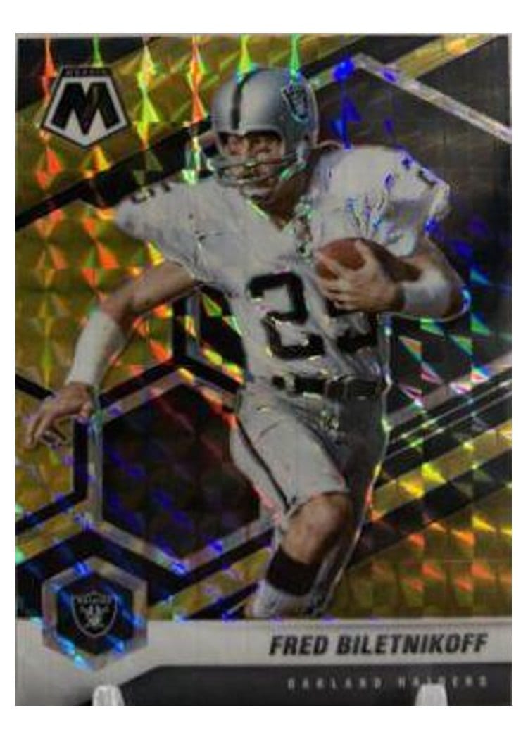 2021 Panini Mosaic Base Set Fred Biletnikoff #105 card