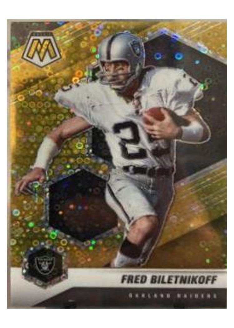 2021 Panini Mosaic Base Set Fred Biletnikoff #105 card