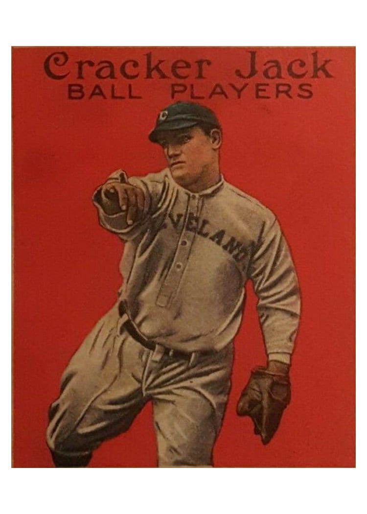 1914 Cracker Jack Fred Blanding #109 card