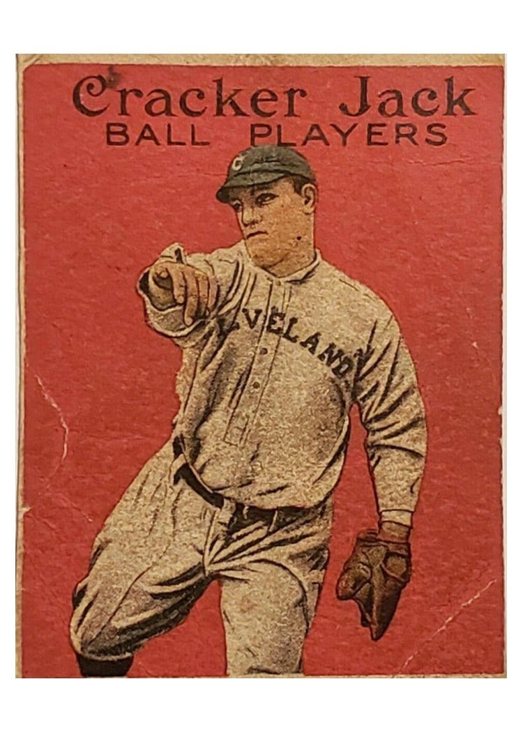 1915 Cracker Jack Fred Blanding #109 card