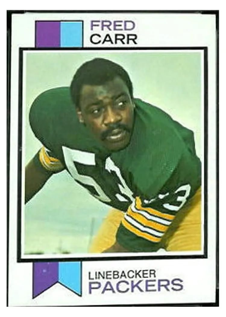 1973 Topps Fred Carr #521 card