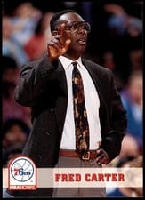 1993-94 Hoops Base Set Fred Carter #249 card
