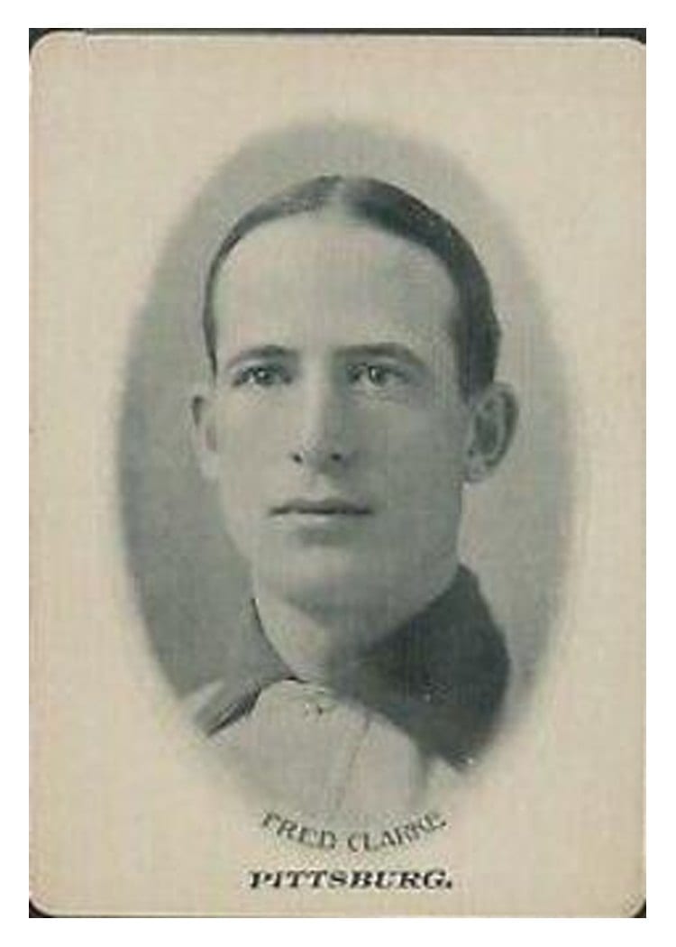 1906 Fan Craze NL Fred Clarke card