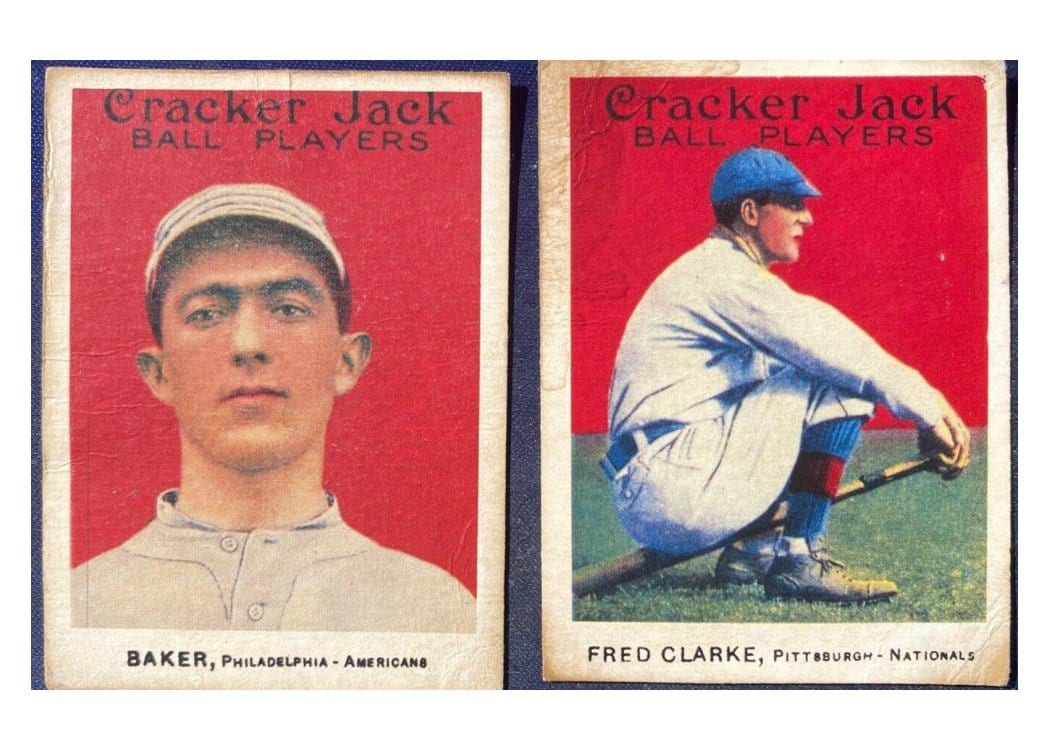 1914 Cracker Jack Fred Clarke #70 card