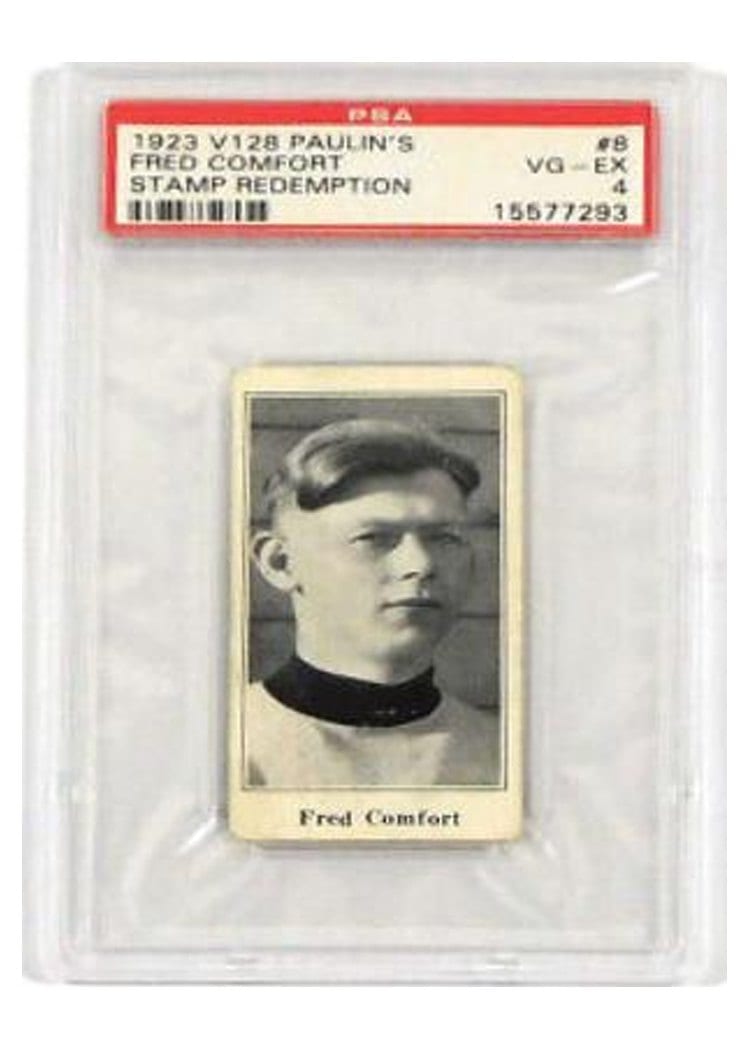 1923 V128 Paulin's Fred Comfort Stamp Redemption #8 card