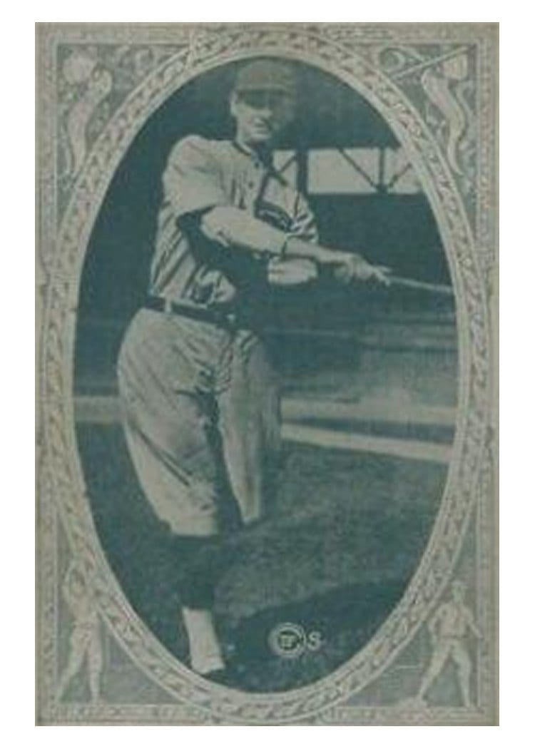 1922 E120 American Caramel Fred Cy Williams card