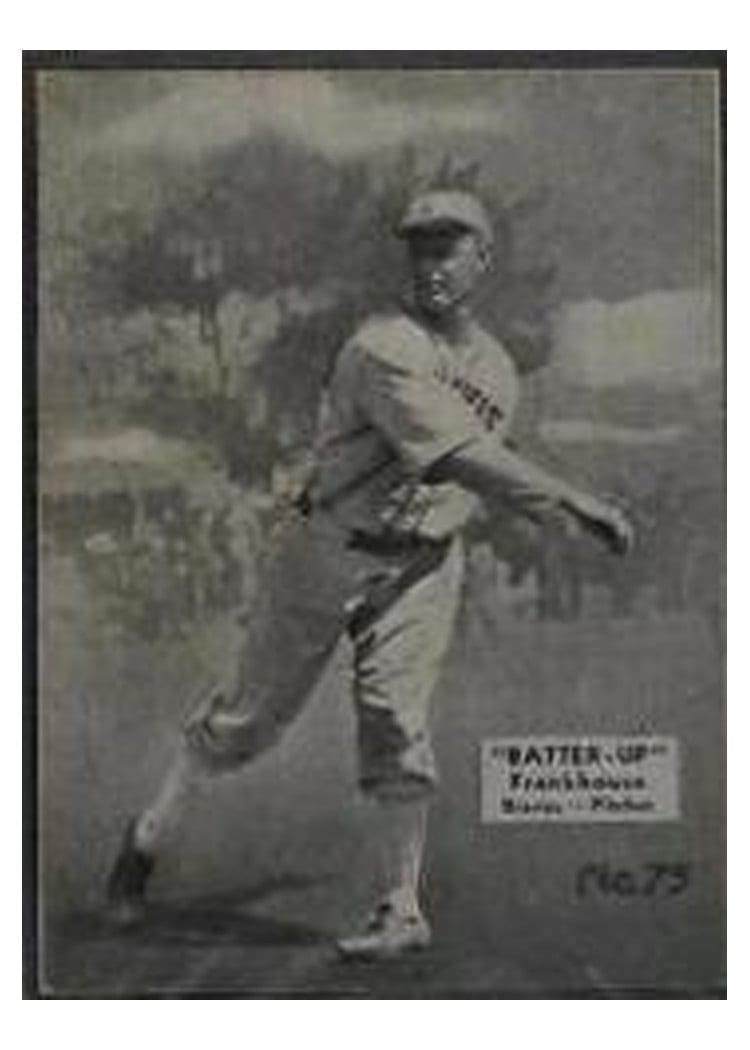 1934 Batter Up Fred Frankhouse #75 card