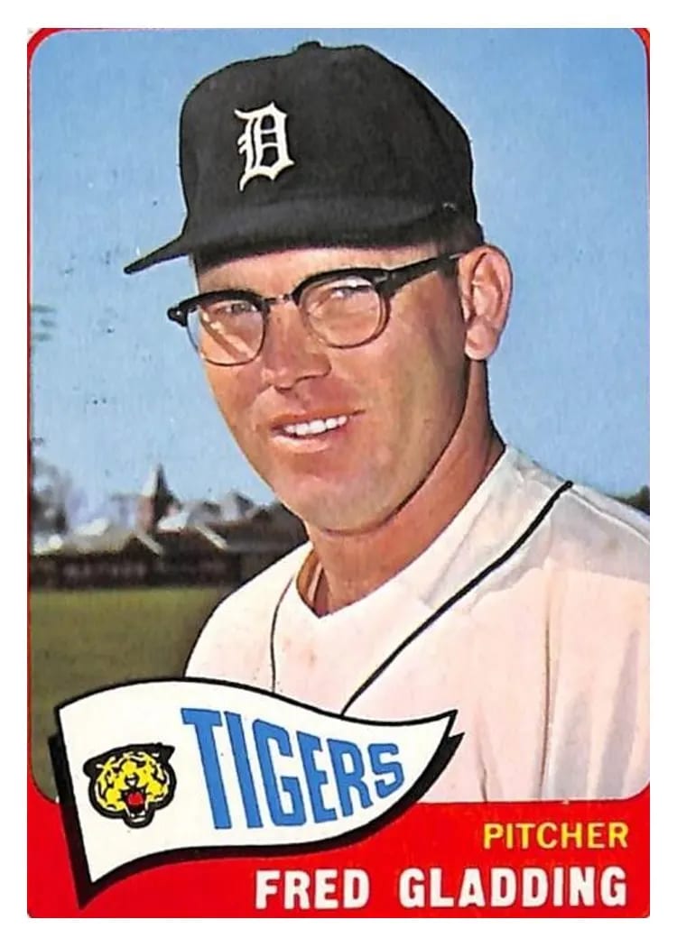 1965 Topps Fred Gladding #37 card