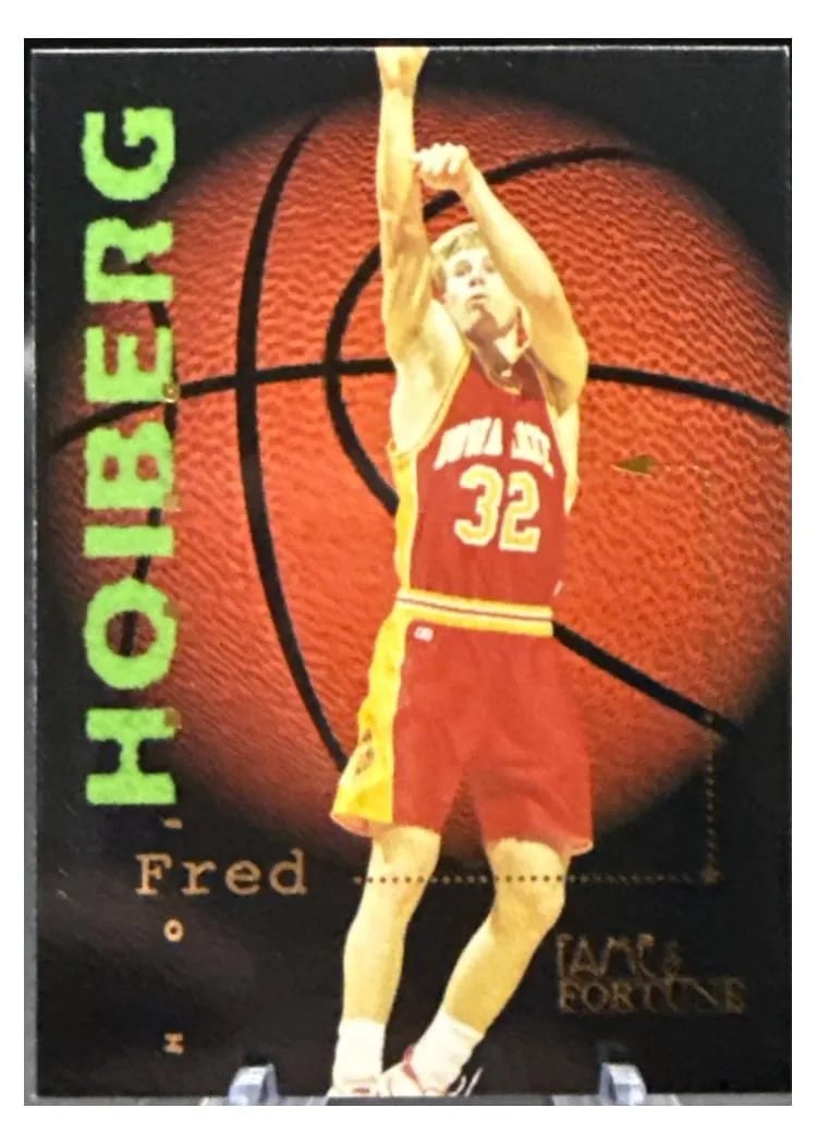 1995 Signature Rookies Fame and Fortune Fred Hoiberg #18 card