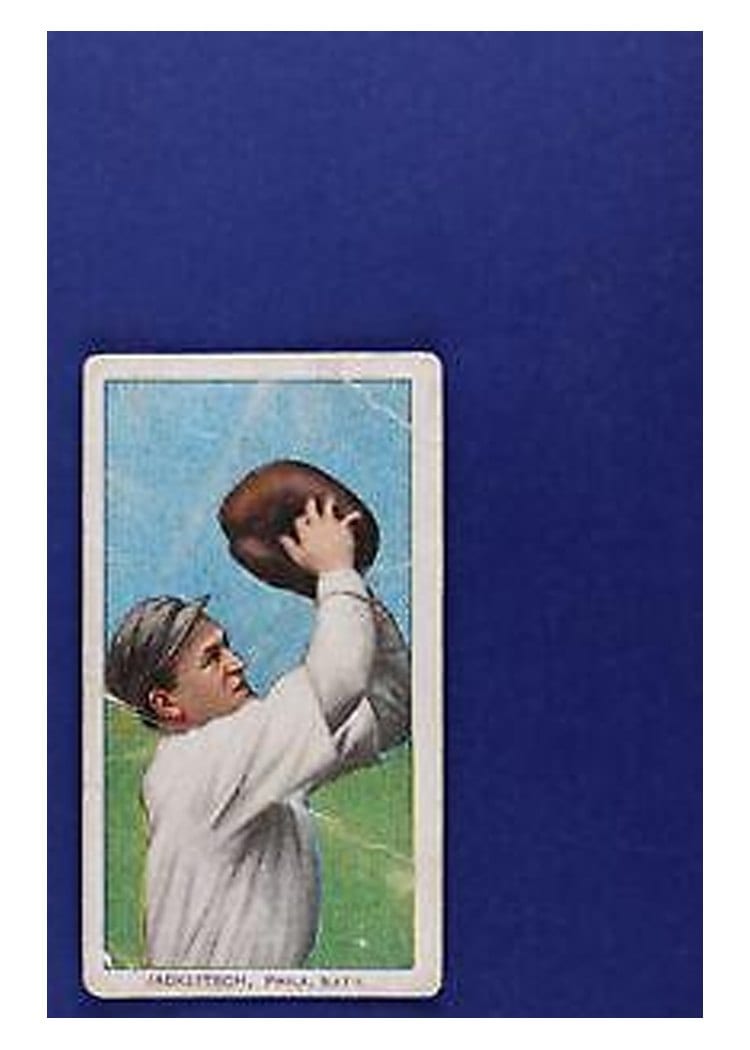1909 T206 Piedmont 350 Fred Jacklitsch card
