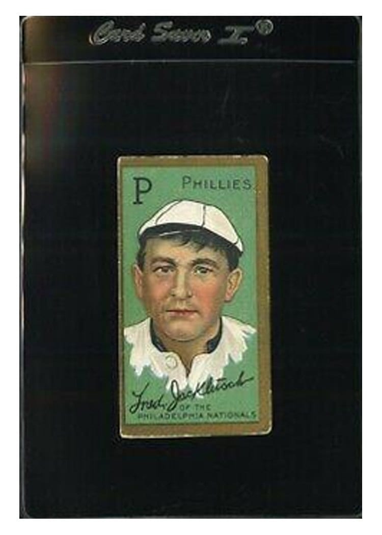 1911 T205 Gold Border Fred Jacklitsch card