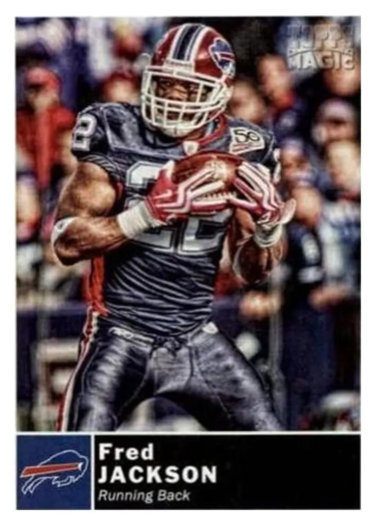 2010 Topps Magic Fred Jackson #4 card