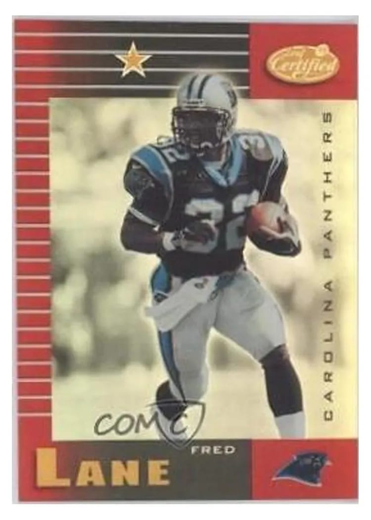 1999 Leaf Certified Fred Lane #16 card